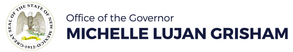 Office of the Governor Michelle Lujan Grisham header